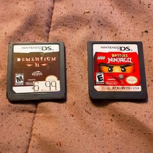 ×2 nintendo DS games